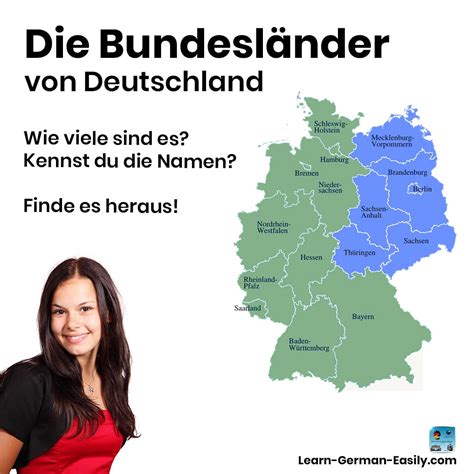 The 16 states of Germany – a quick guide for learners .